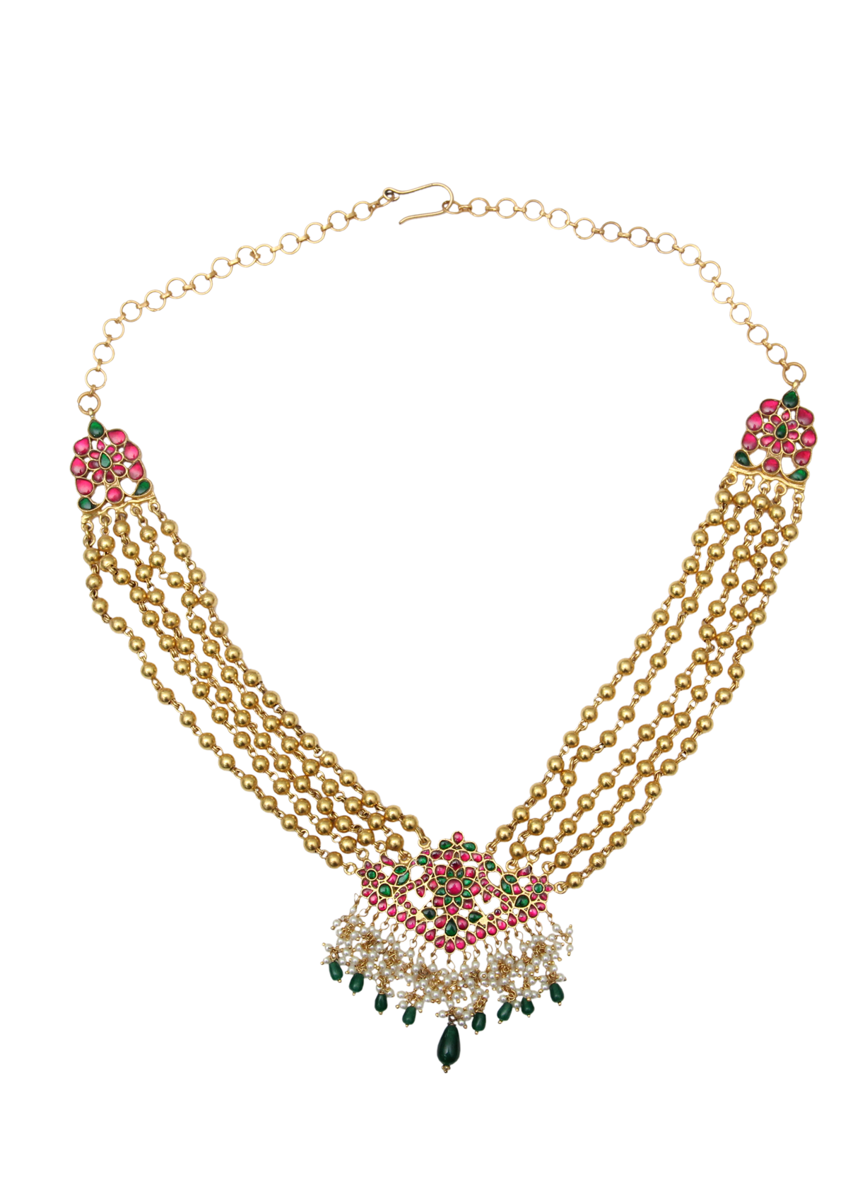 Silver Mala Haar - Necklace