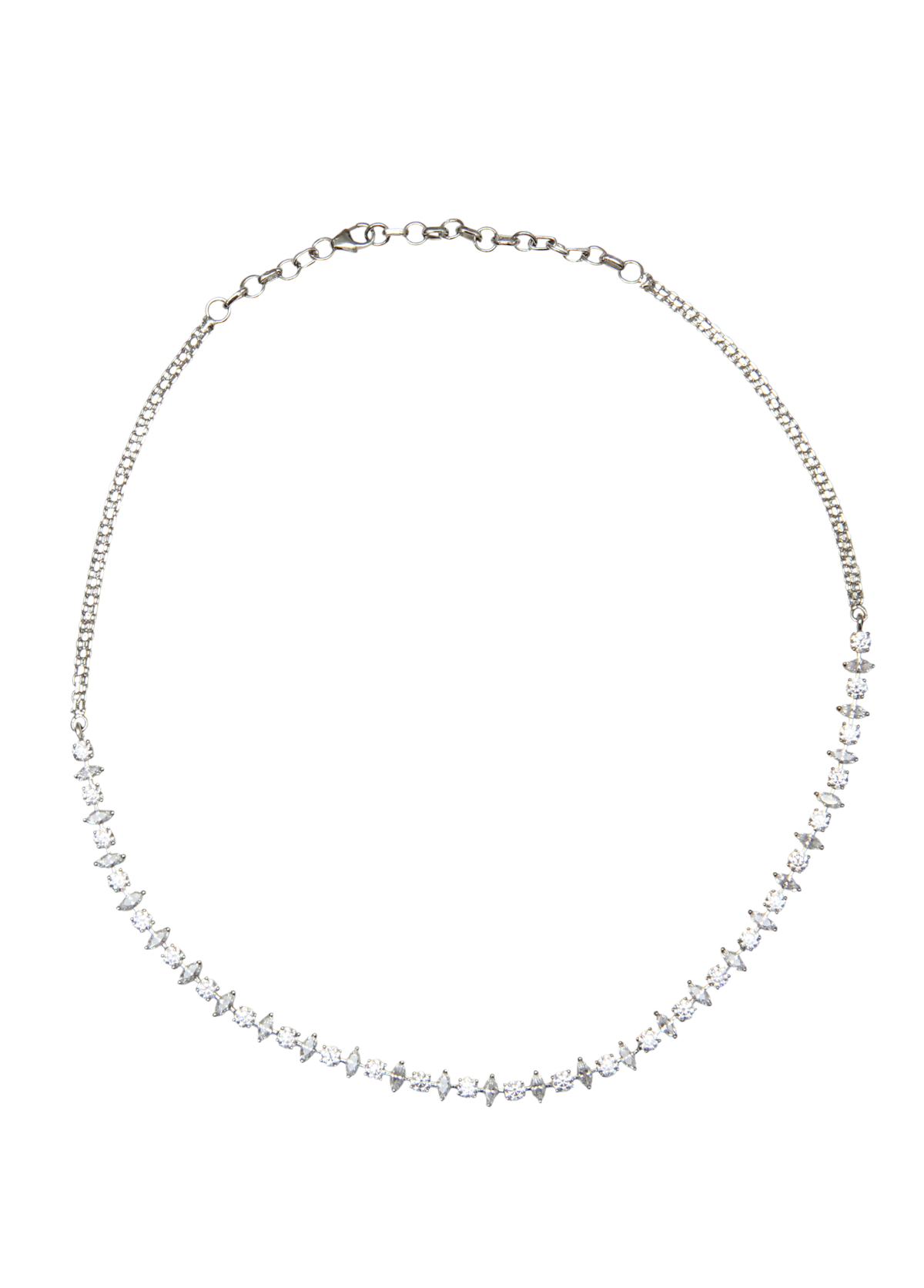 Swarovski Silver Necklace