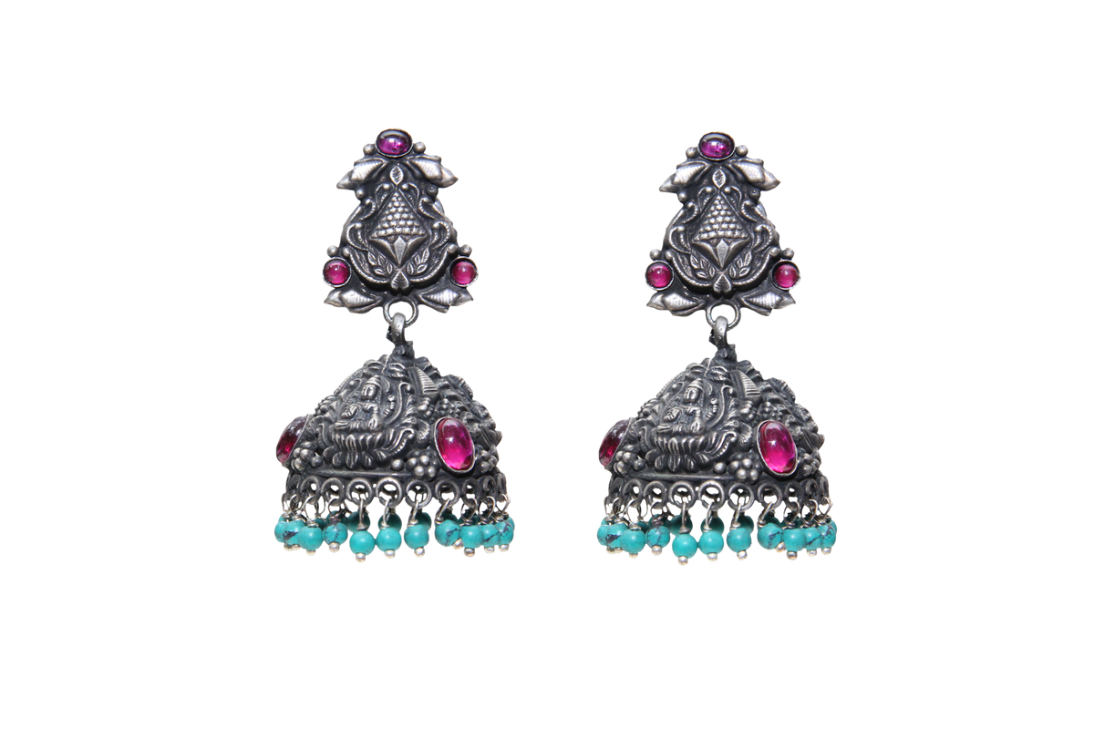 Silver Oxidise Earrings