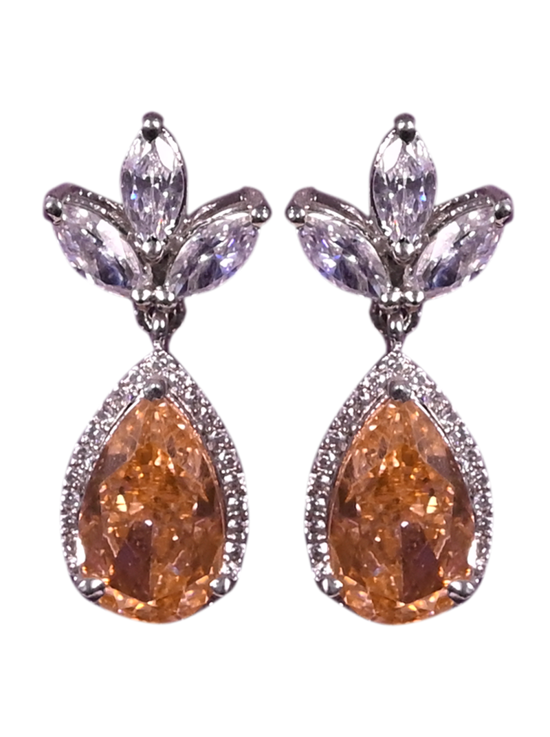 Swarovski Silver Earrings