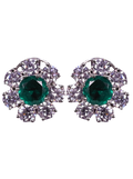 Silver Swarovski Studs Earrings