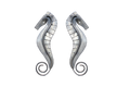Silver Creature Earrings