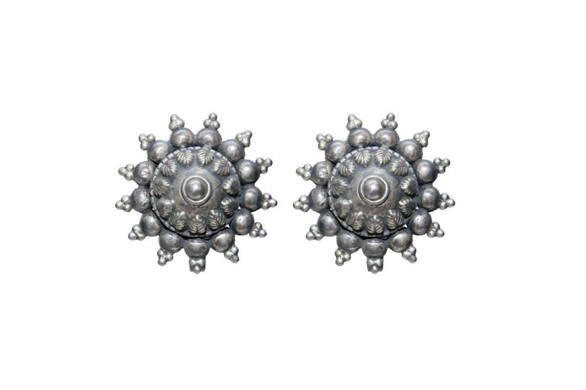 Silver Oxidise Earrings