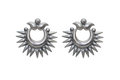 Silver Oxidase Earrings