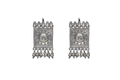 Silver Oxidase Earrings