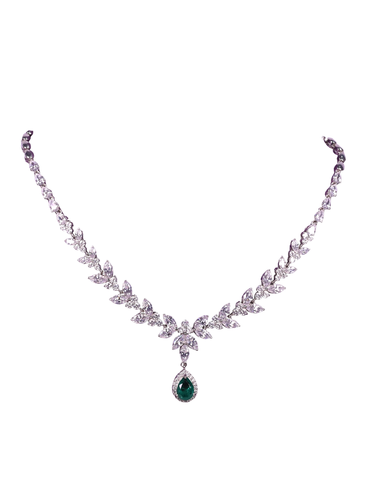 Swarovski Silver Necklace